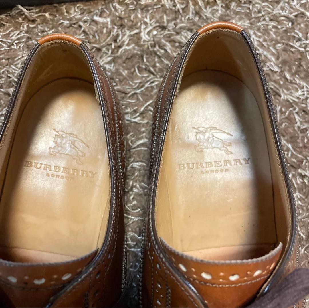BURBERRY バーバリー 大塚製靴製 革靴 フルブローグ 25cm