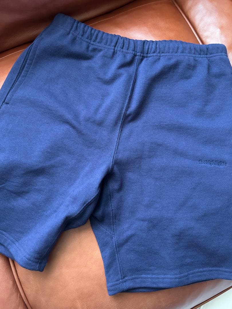 thehighlights 3piece sweat ショートパンツ ネイビー