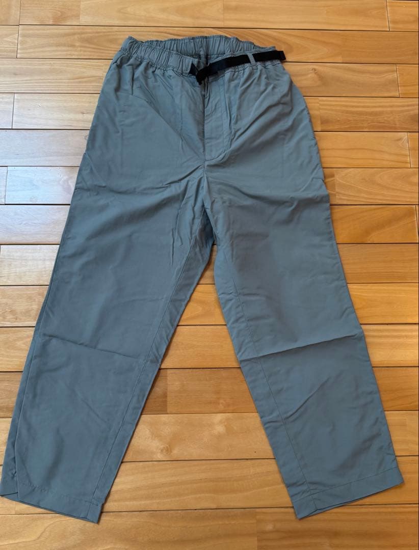 パンツ everyone nylon belted easy pants