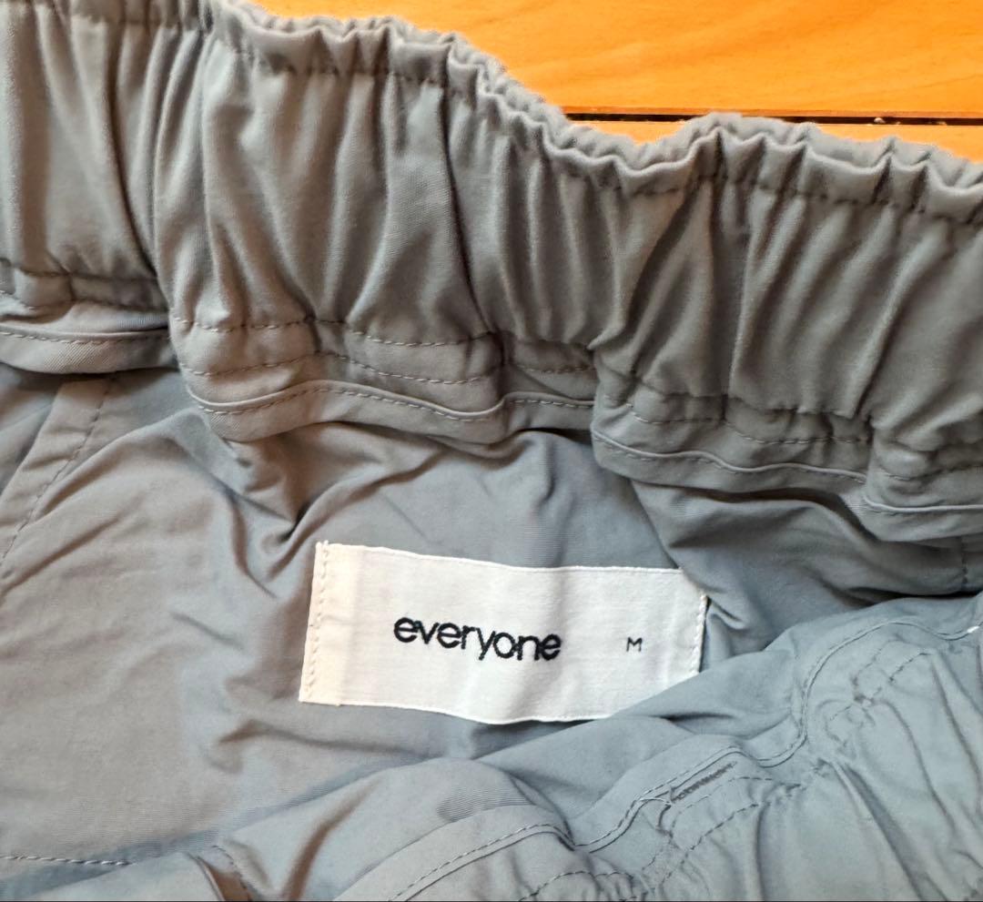 パンツ everyone nylon belted easy pants