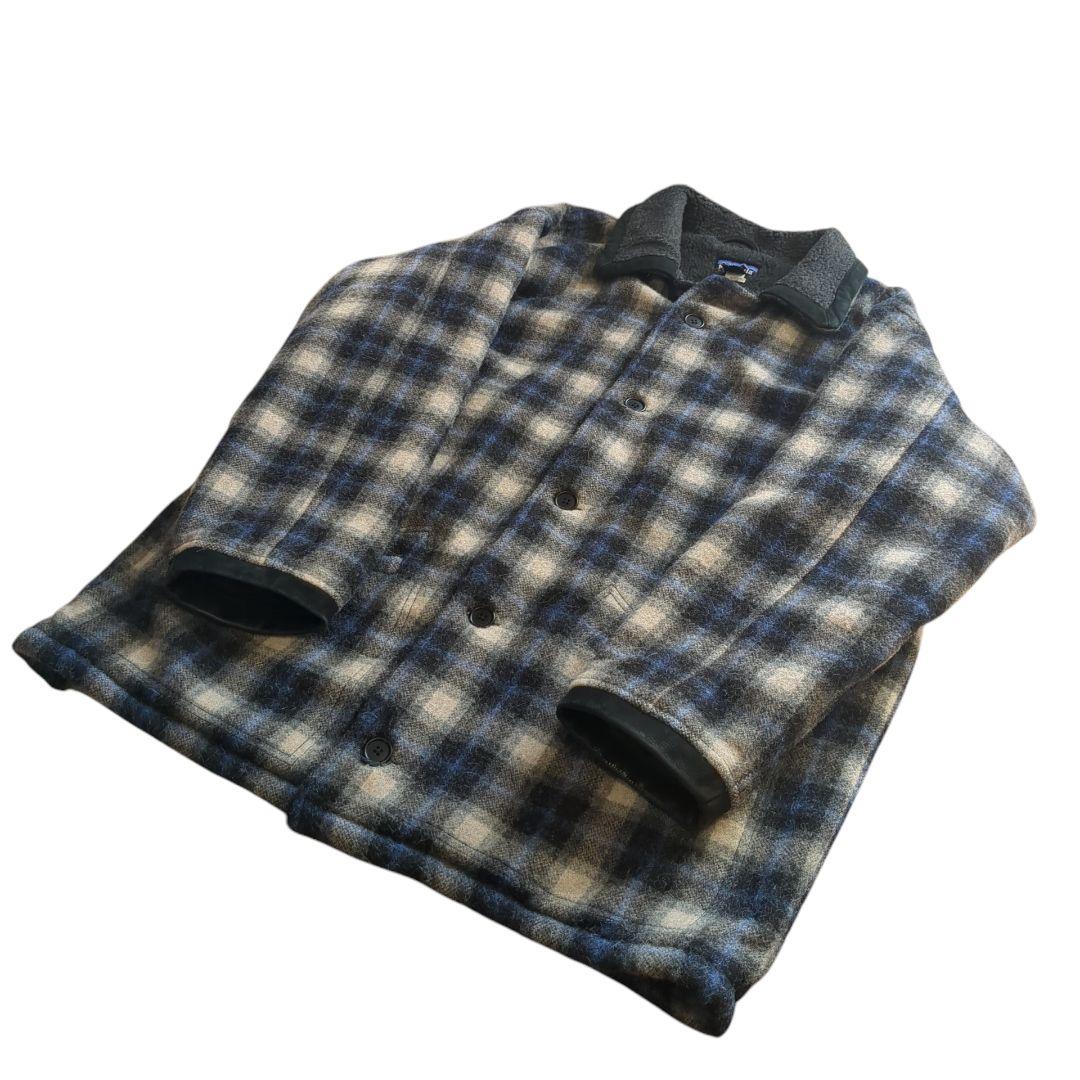 パタゴニア 99年 トルコ製 オンブレ アルパカ ウールコート　Ｌ