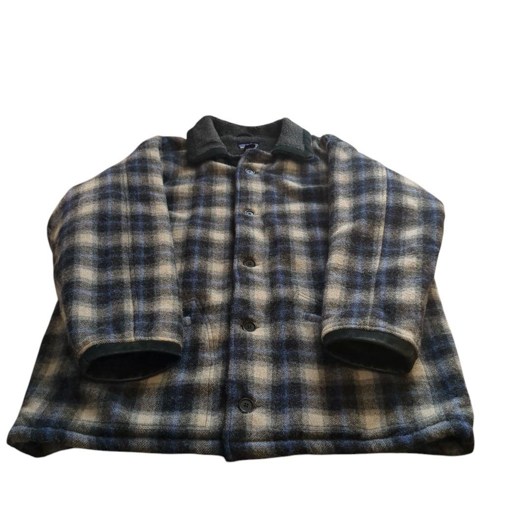 パタゴニア 99年 トルコ製 オンブレ アルパカ ウールコート　Ｌ