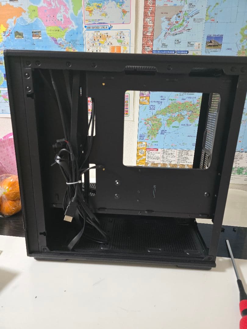 Zalman P10 matxPCケース+8.8inchモニター付(別途購入品)