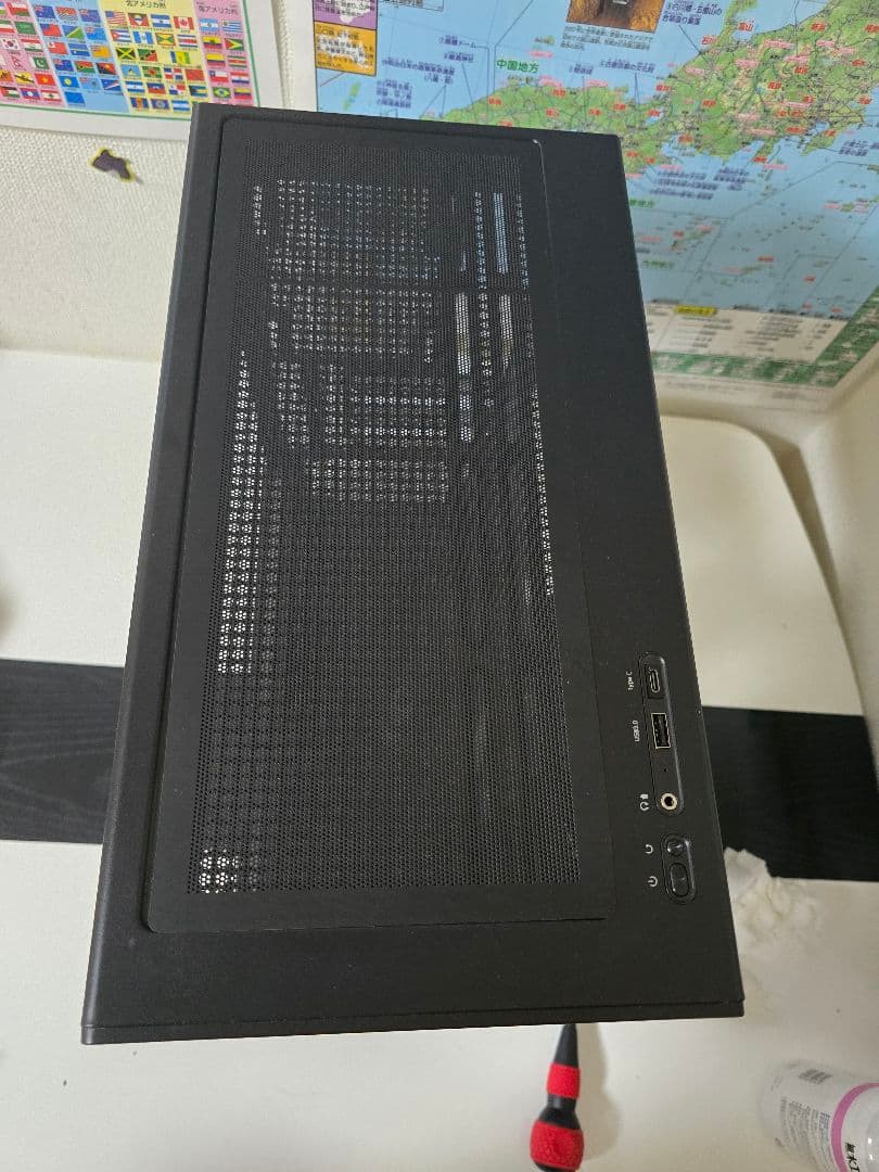 Zalman P10 matxPCケース+8.8inchモニター付(別途購入品)