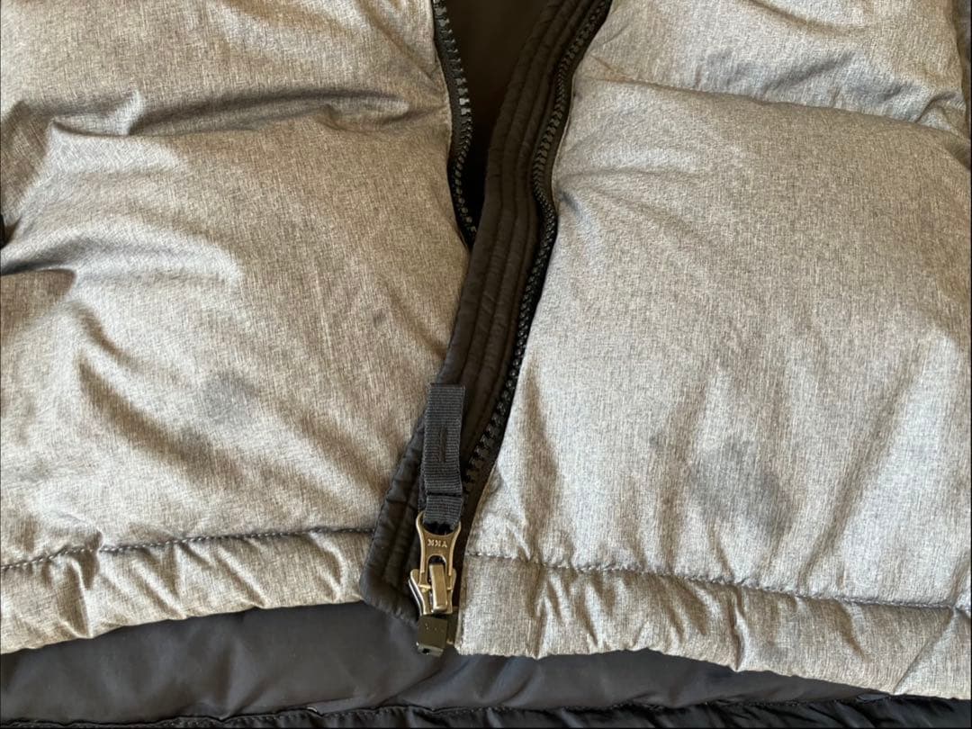 ノースフェイス ダウン ヌプシジャケット the north face グレー