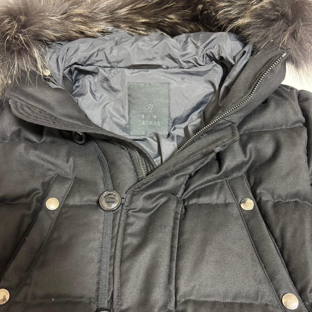 高級ダウン ＊ 美品＊ タトラス FONDO ファー ウール ダウン XL