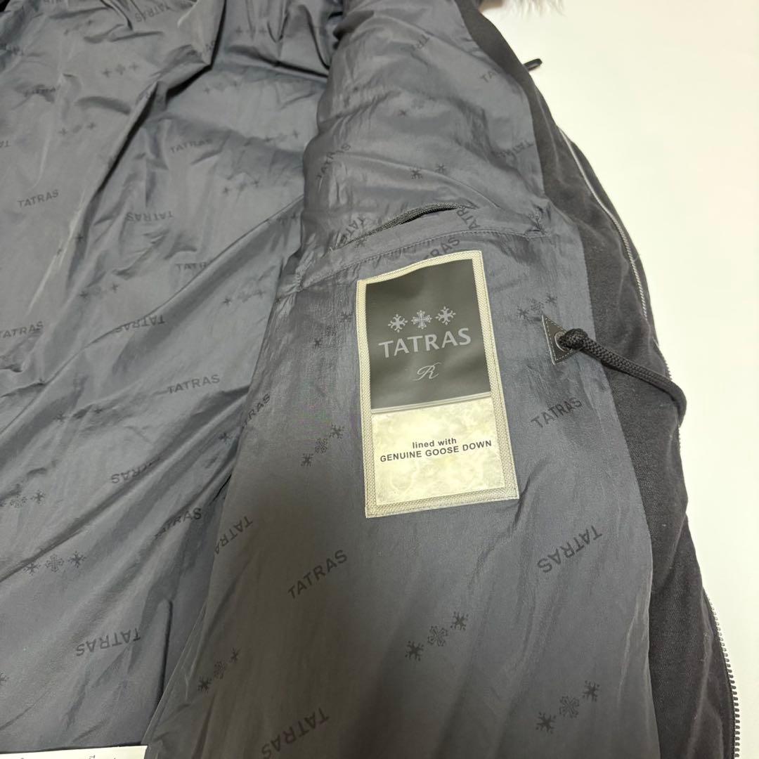 高級ダウン ＊ 美品＊ タトラス FONDO ファー ウール ダウン XL