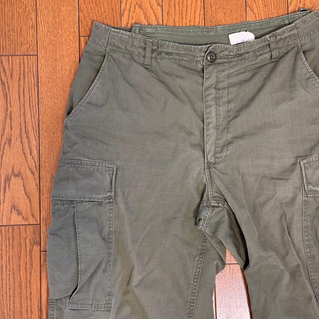良サイズ1969年製 カーゴパンツ US ARMY ジャングルファティーグパンツ