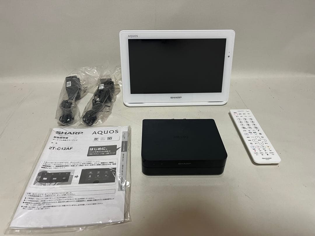 SHARP 2T-C12AF-W ポータブル液晶テレビ