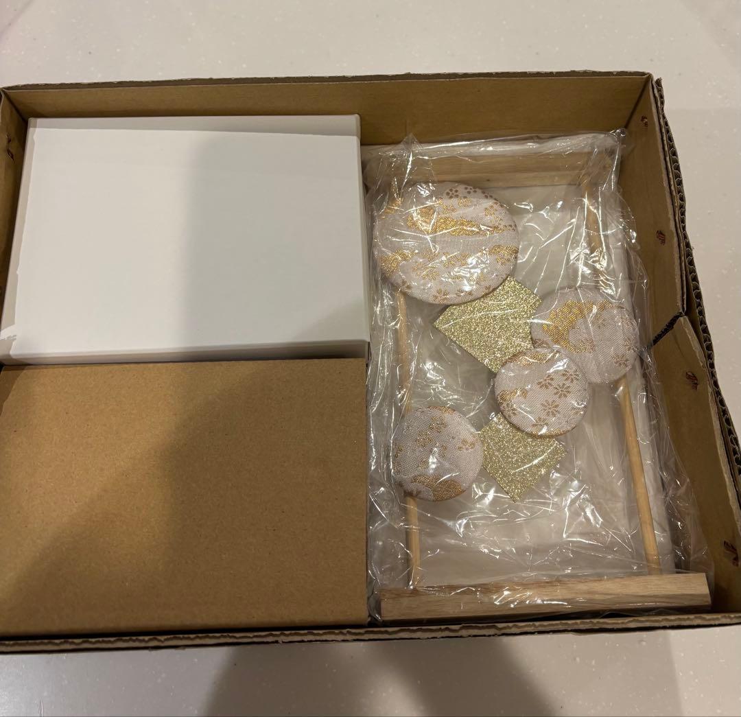 ＊削除予定☆写真追加☆未使用＊FOURGRACE＊白藍兜飾りセット