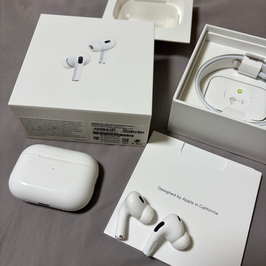 【消毒・クリーニング済】AirPodsPro2 AirPods 第2世代