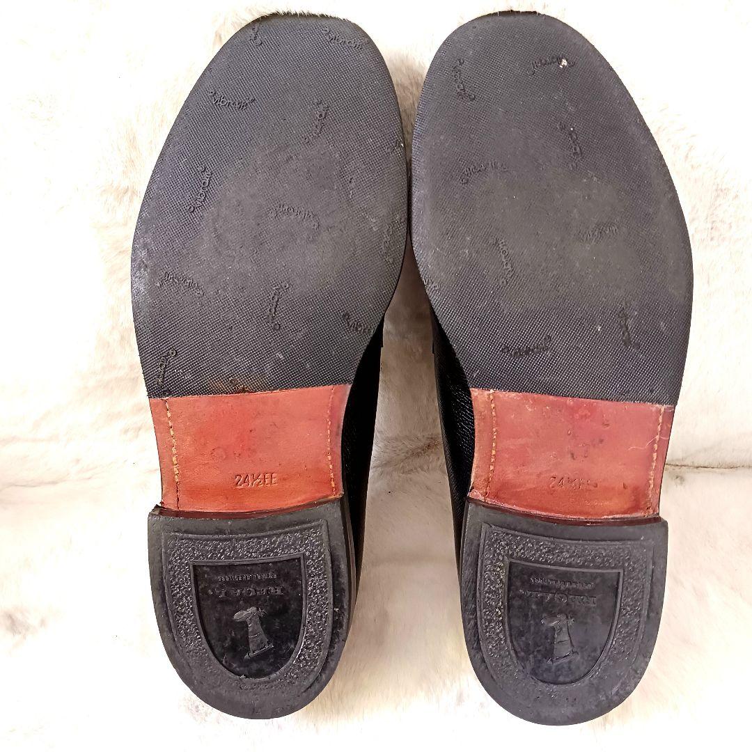 極美品 REGAL　リーガルインペリアルグレード 2236　本革　シボ革　黒