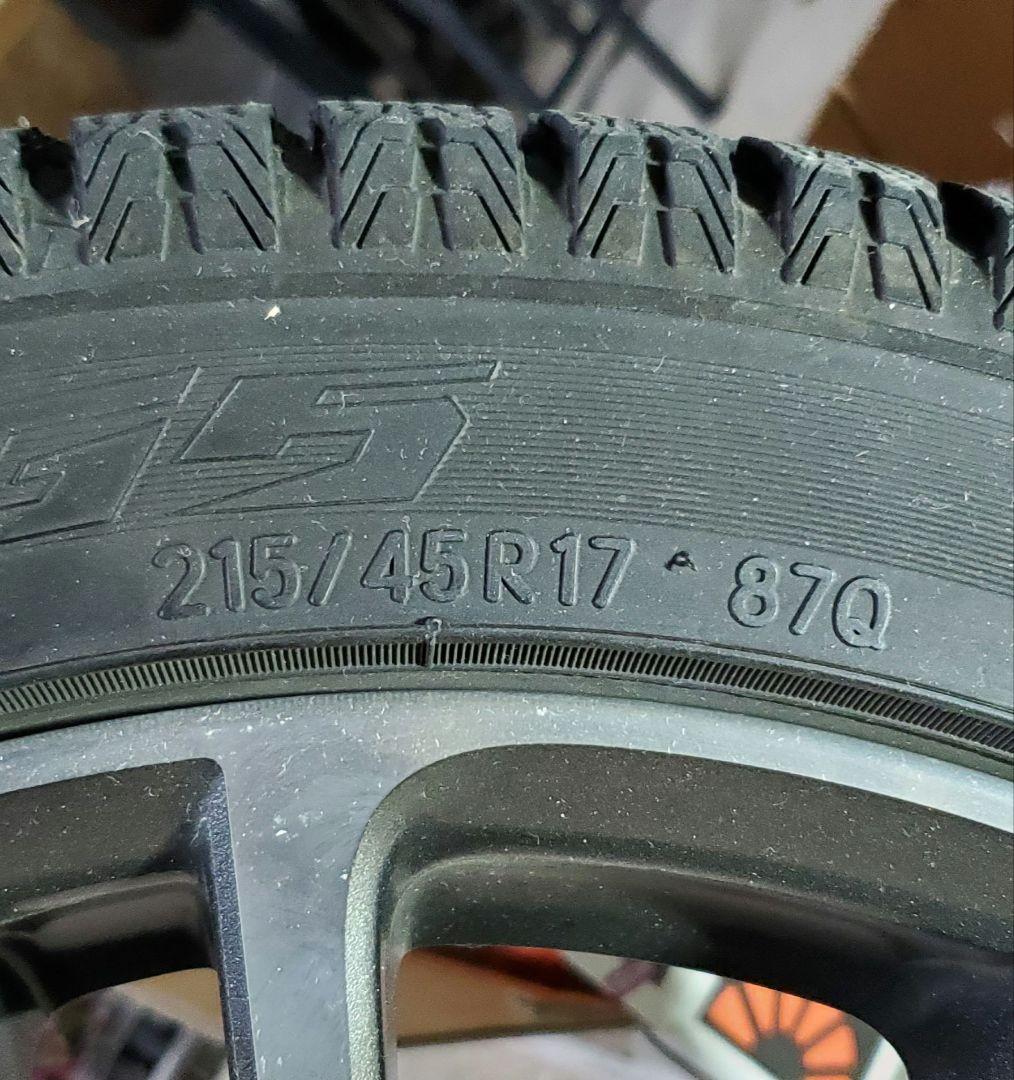 値下げ！86/BRZ ZN6/ZC6 純正ホイール 17インチ スタッドレス付き