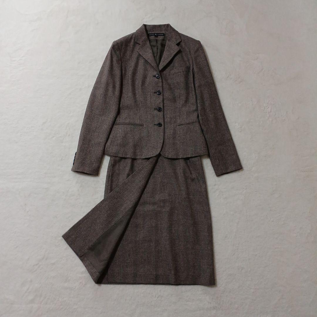 ✨美品✨RALPH LAUREN　ラルフローレン　ウールジャケット 　ブラウン