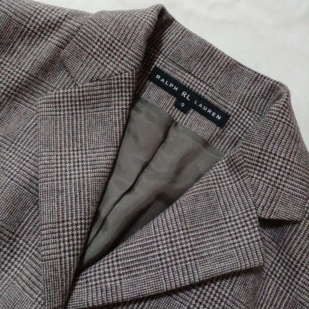 ✨美品✨RALPH LAUREN　ラルフローレン　ウールジャケット 　ブラウン