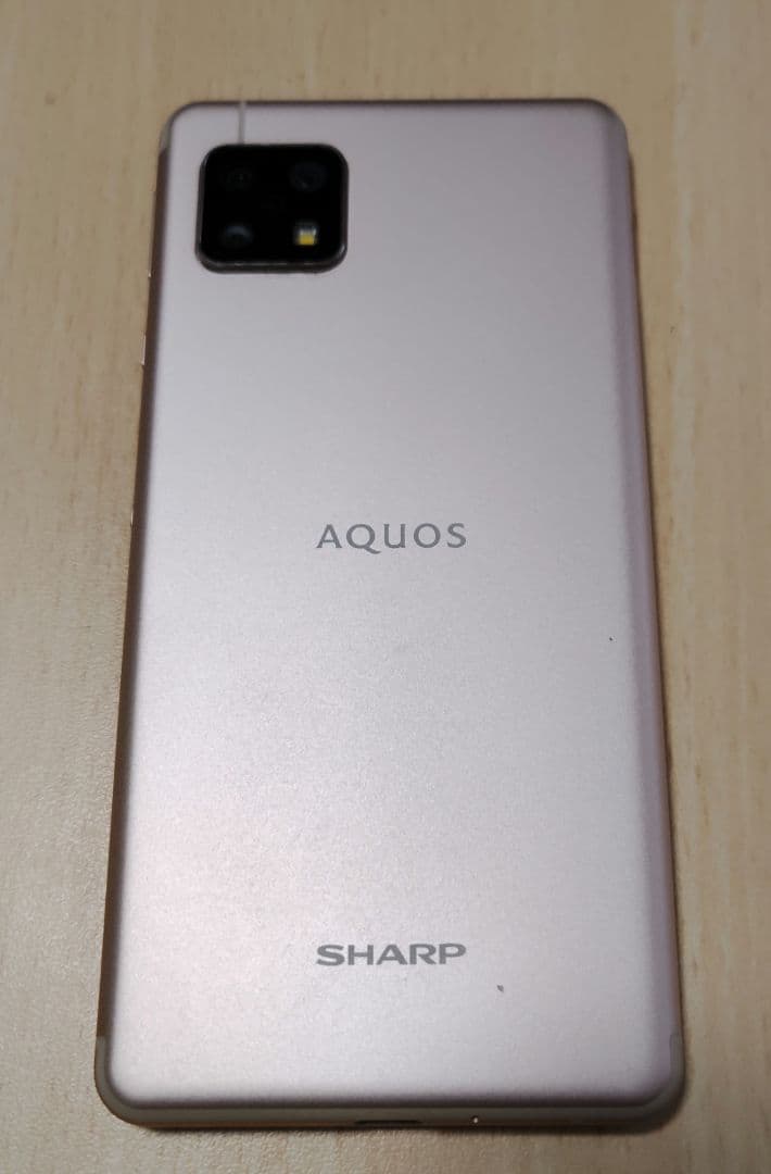 SHARP AQUOS sense4 SH-M04ライトカッパー 箱・充電器付き