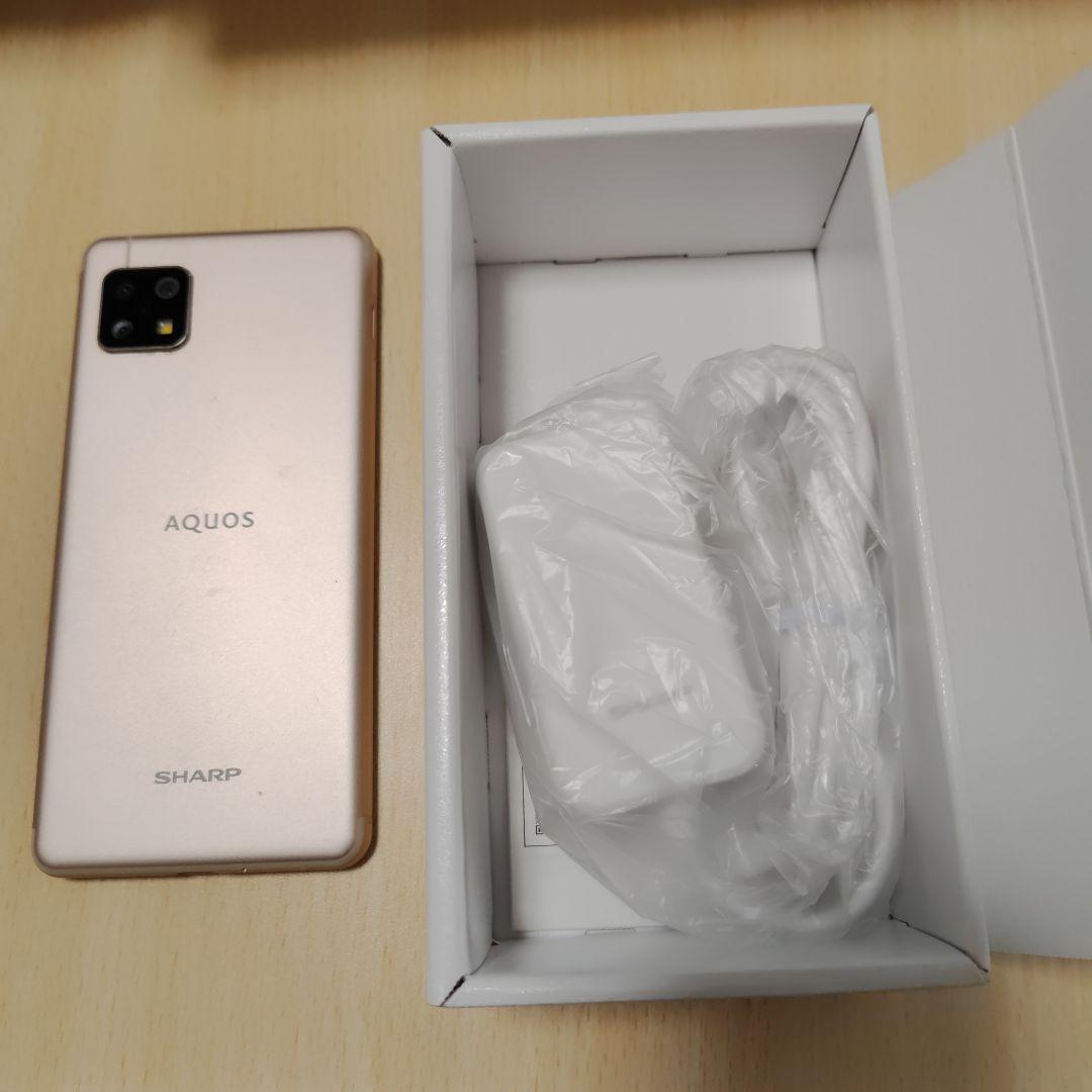 SHARP AQUOS sense4 SH-M04ライトカッパー 箱・充電器付き