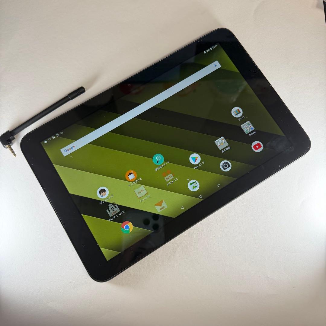 【即日発送】【防水お風呂テレビ、動画タブレット】Qua tab QZ10