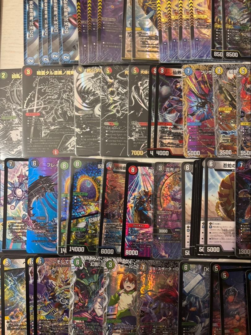 デュエマ　まとめ売り　合計100枚以上