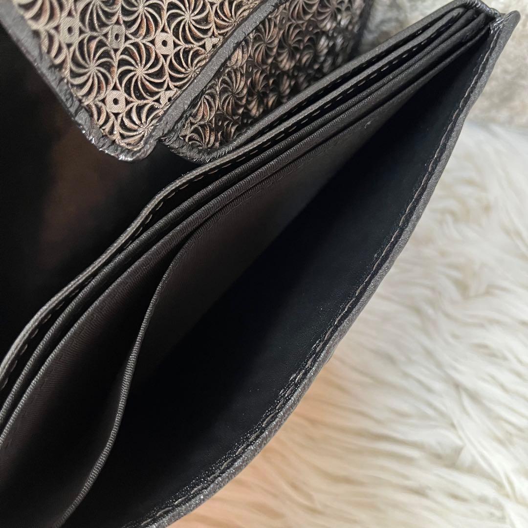 【新品未使用】ヒロコハヤシ　ジラソーレ　ギャルソン　長財布ミニ