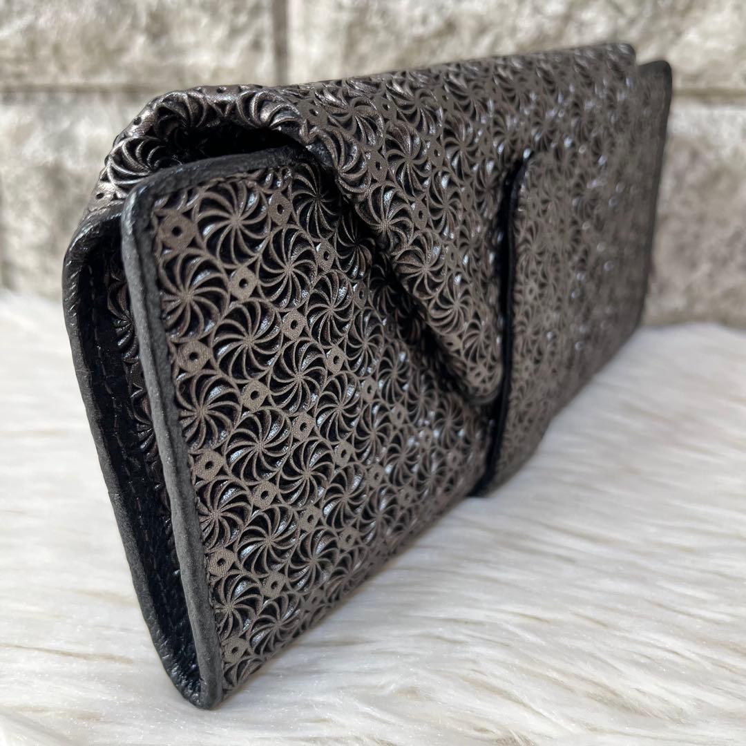 【新品未使用】ヒロコハヤシ　ジラソーレ　ギャルソン　長財布ミニ