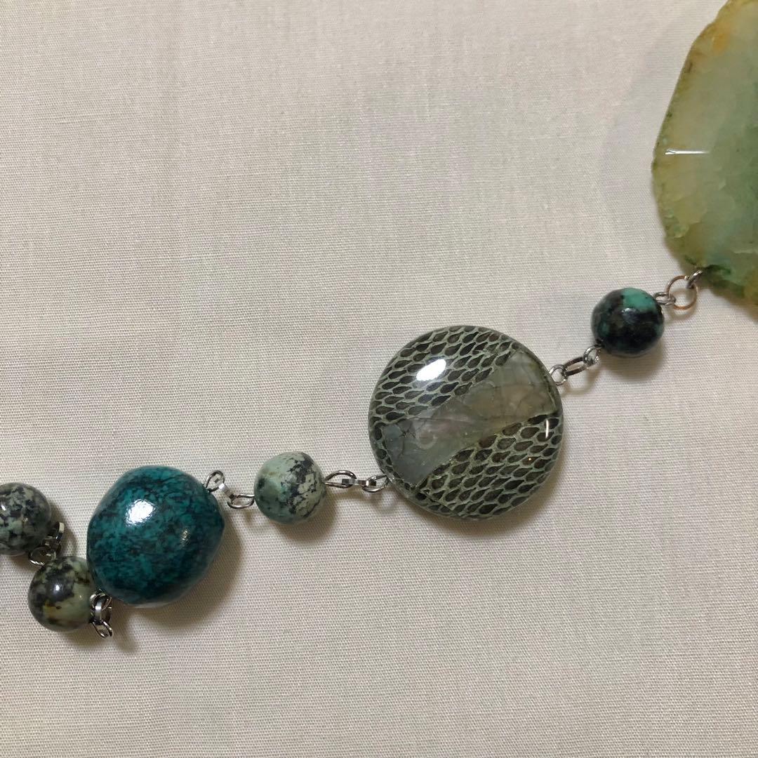 A style 天然石ネックレス