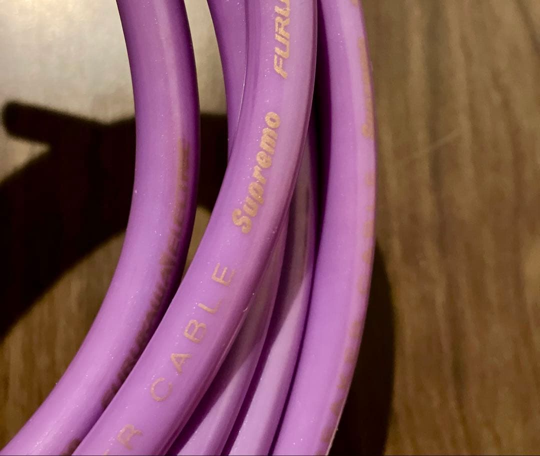 FURUKAWA SUPREMO スピーカーケーブル　2.45mペア　古河電工