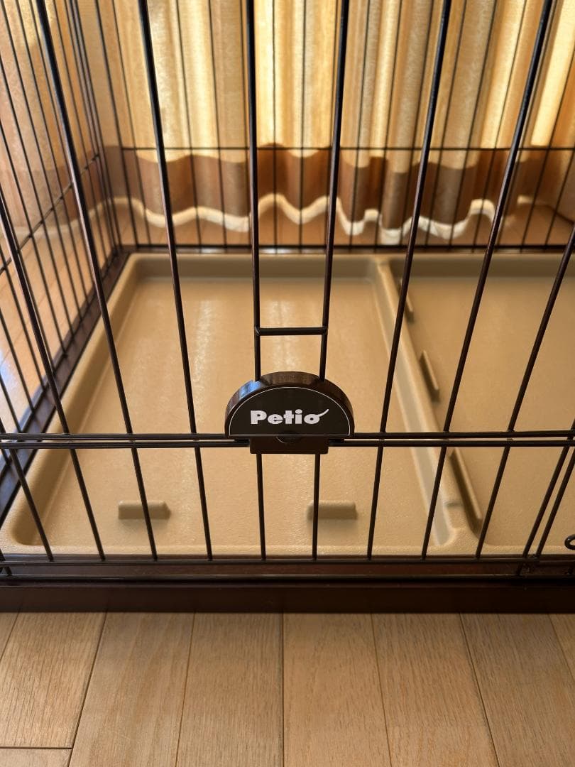 ペティオ　犬用ケージ　ドッグルーム ブラウン レギュラーサイズ　Petio