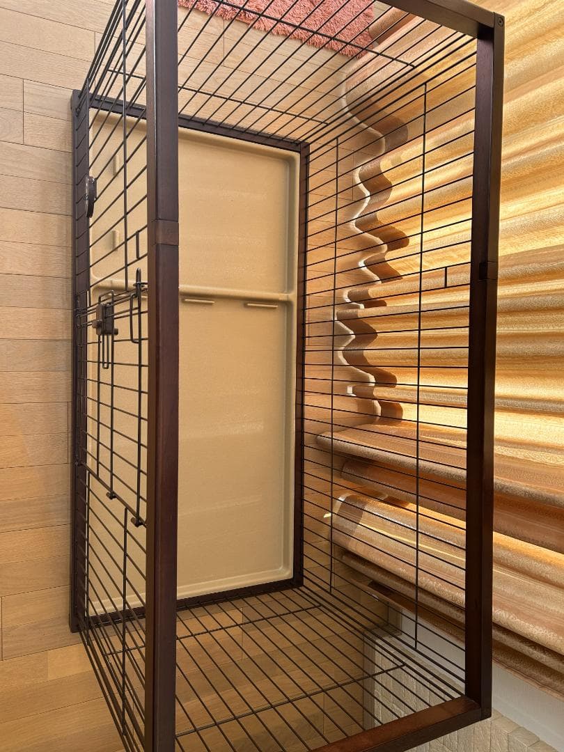 ペティオ　犬用ケージ　ドッグルーム ブラウン レギュラーサイズ　Petio