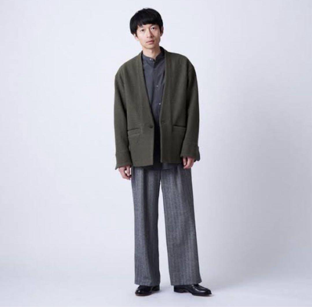 パンツ phlannel Wool Gurkha Wide Trousers