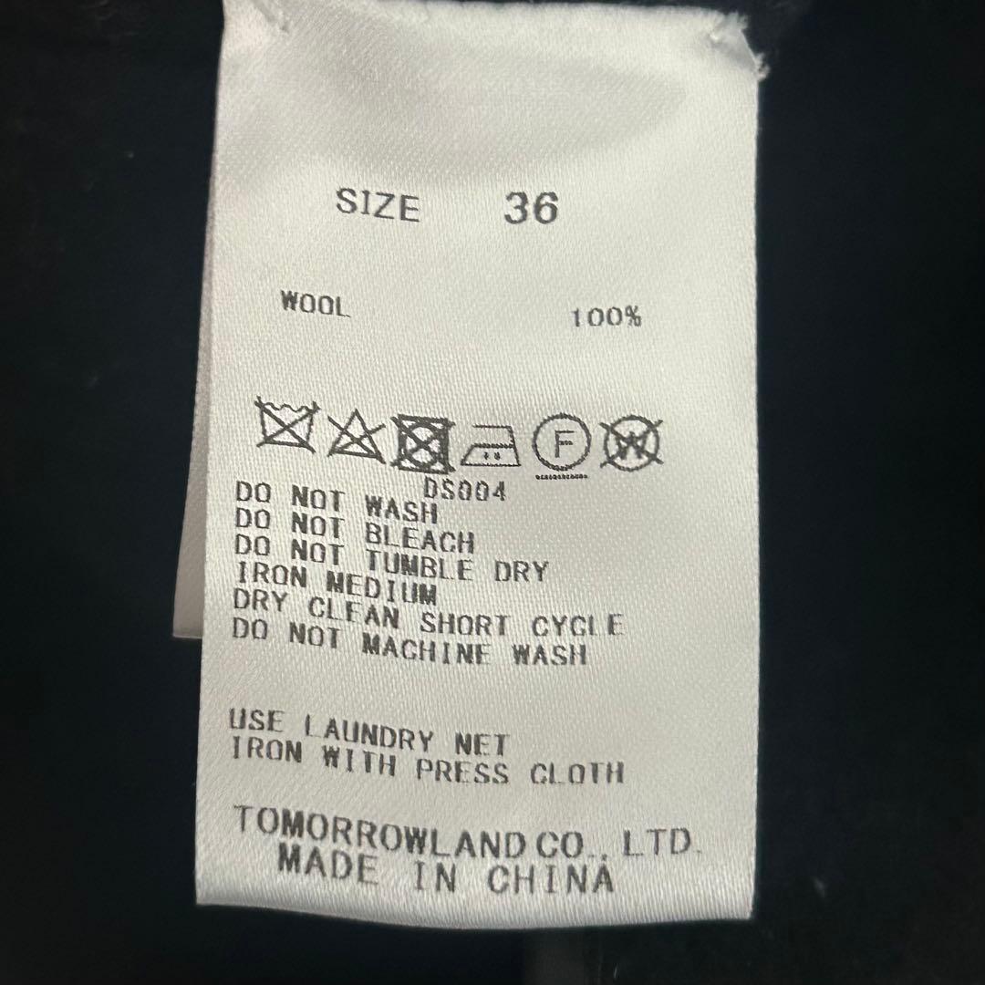 美品✨DES PRÉS ダブルフェイスメルトンビーバー ショートコート　ブラック