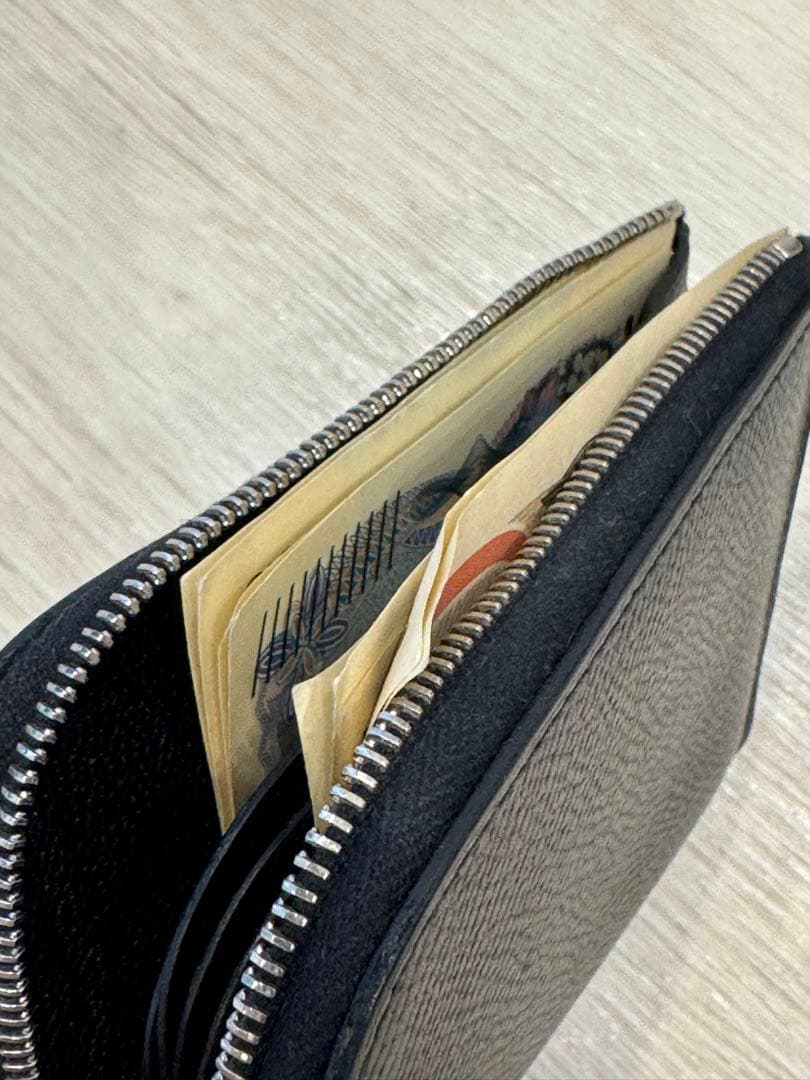 Hermes エルメス カードケース ミニ財布 刻印:□N ブラック