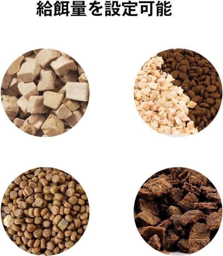 【PETKIT SOLO】自動給餌器 (カメラなし) タイマー式 (ホワイト)