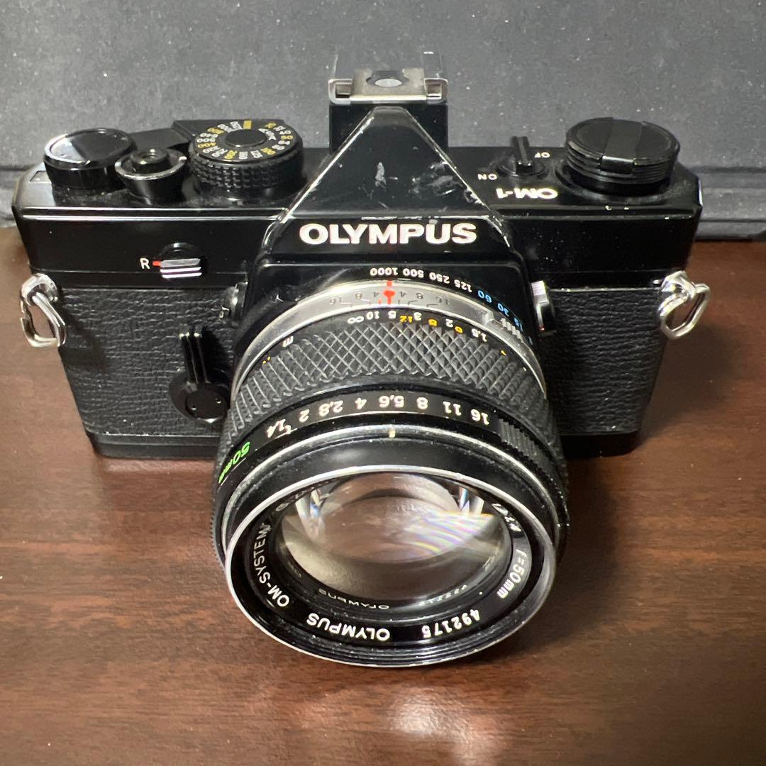 フィルムカメラ OLYMPUS OM-1 om zuiko 50mm f1.4