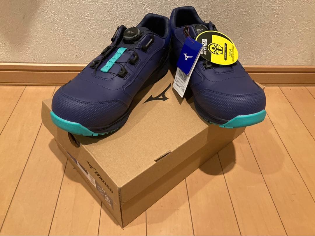 ミズノ 安全靴 ALMIGHTY SU51L BOA 26cm