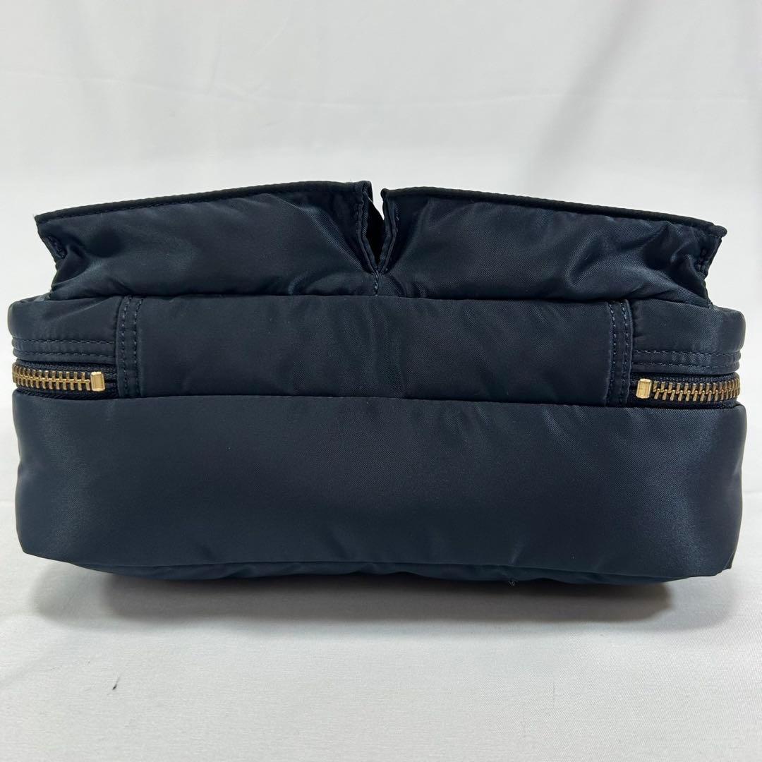 【未使用級/カード付き/現行】ポーター タンカー ショルダーバッグ 斜め掛け 紺