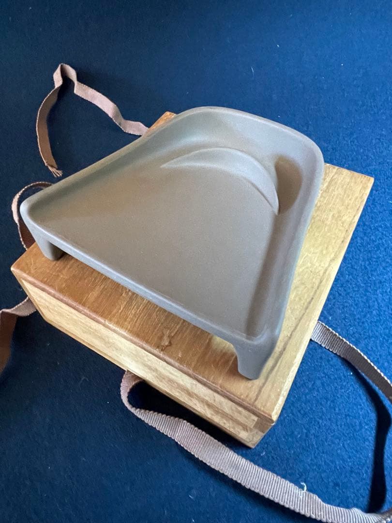 【墨研】陶硯◆東大寺「良弁硯」風字硯◆未使用品◆文房四宝 書道具 和硯