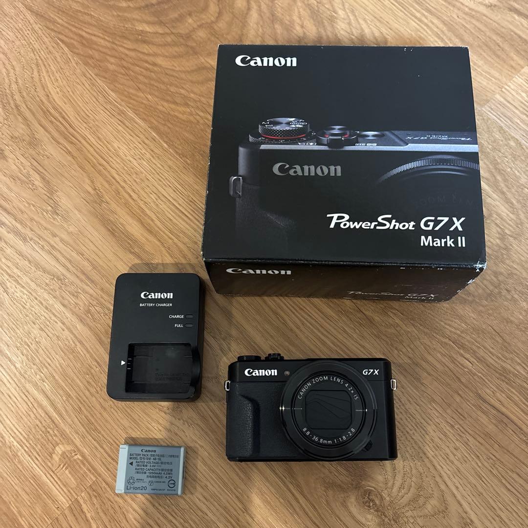 Canon PowerShot G7 X Mark II 本体　美品