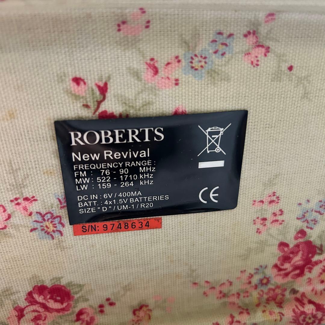 【ジャンク】 ROBERTS New Revival ラジオ ロバーツ