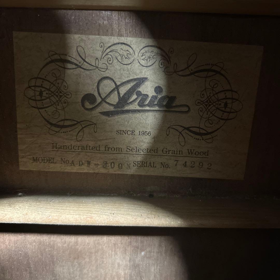 ARIA アコースティックギター スプルースボディ