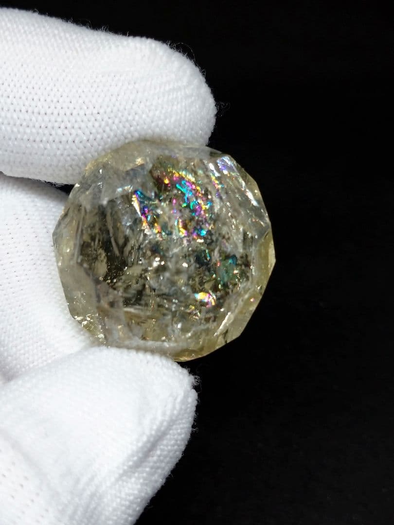 天然石■シトリン■多面カット玉■七星陣■これもマジやばいやつ■台座オマケ