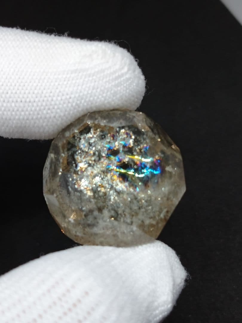 天然石■シトリン■多面カット玉■七星陣■これもマジやばいやつ■台座オマケ