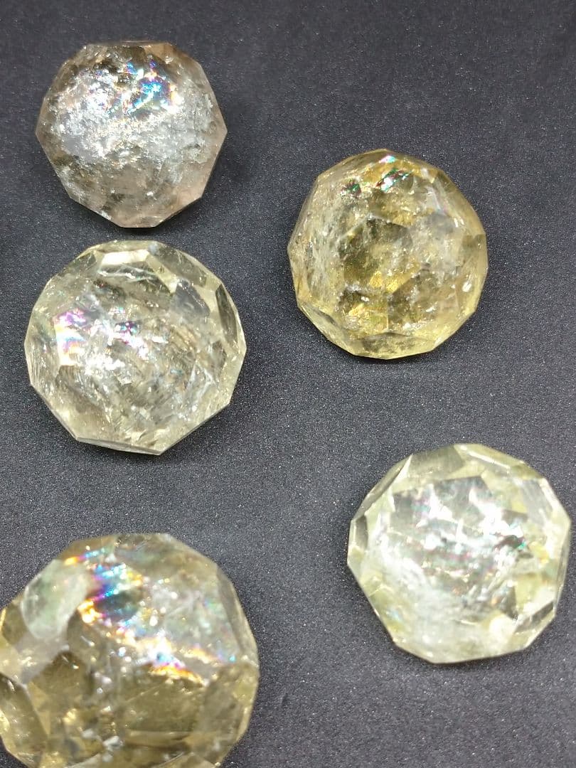 天然石■シトリン■多面カット玉■七星陣■これもマジやばいやつ■台座オマケ