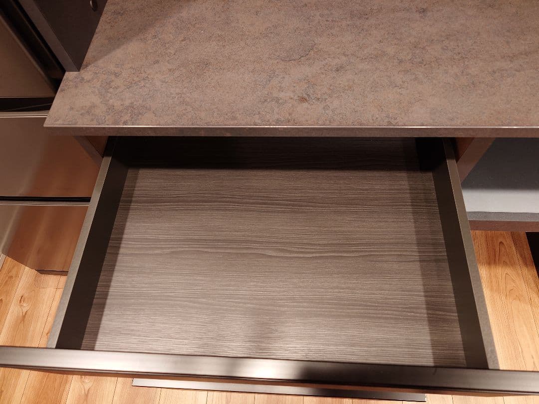 【島忠】ダイニングボード ウォルドS120KSオープン　Bセラ