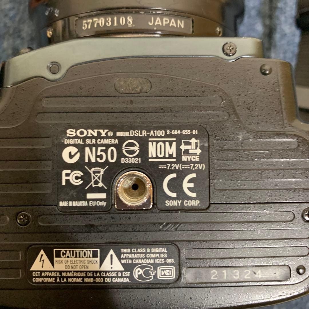 SONY α100 DSLR-A100