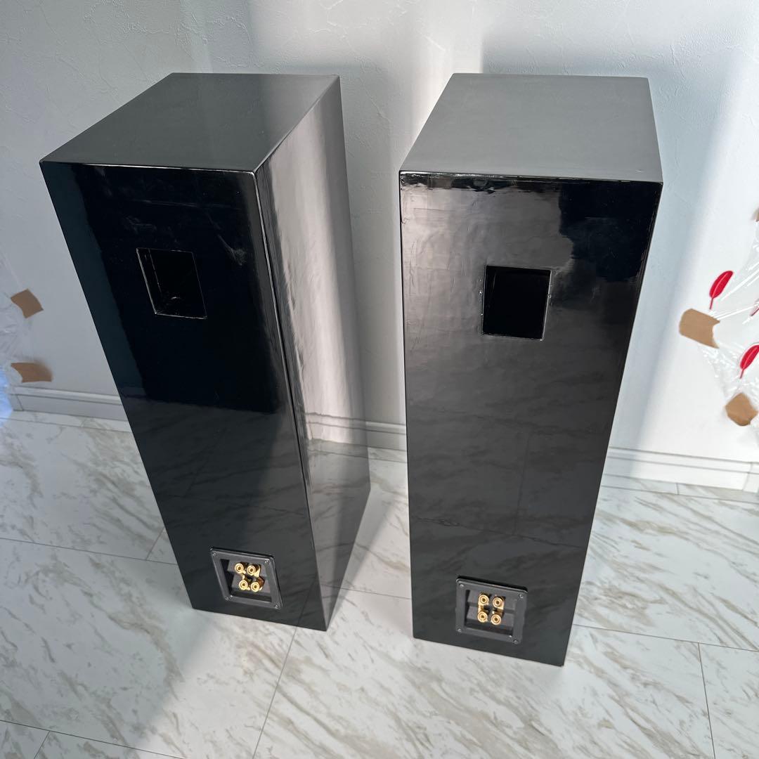フロア型スピーカー 2台セット ブラック 自作
