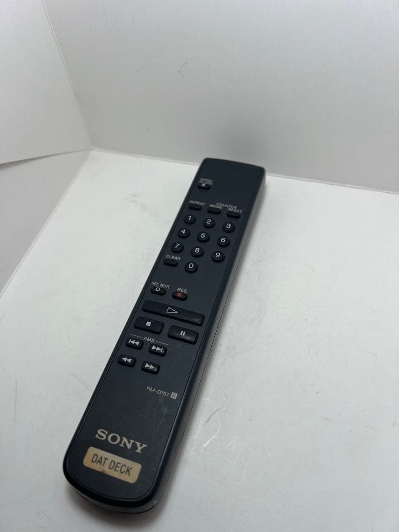 SONY ソニー DAT DECK オーディオリモコン RM-D757