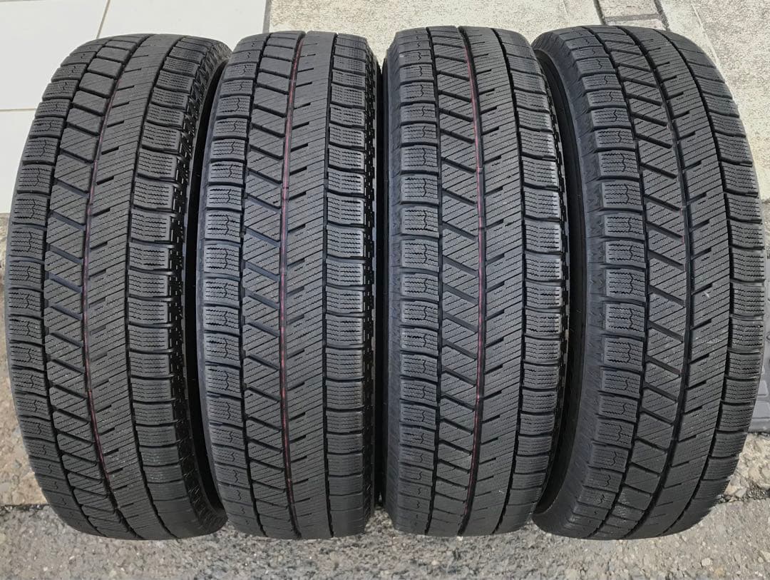 【送料無料】希少美品バリ山 ダイハツ純正14インチスタッドレス155/65R14