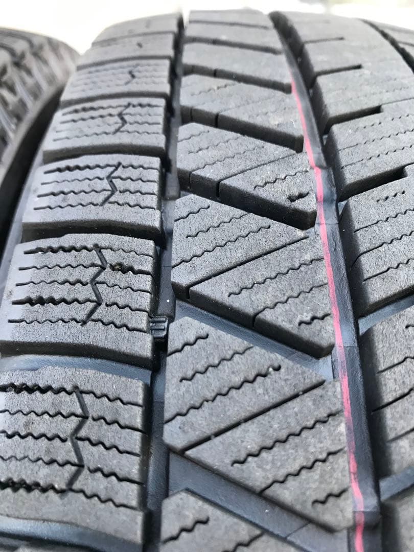 【送料無料】希少美品バリ山 ダイハツ純正14インチスタッドレス155/65R14