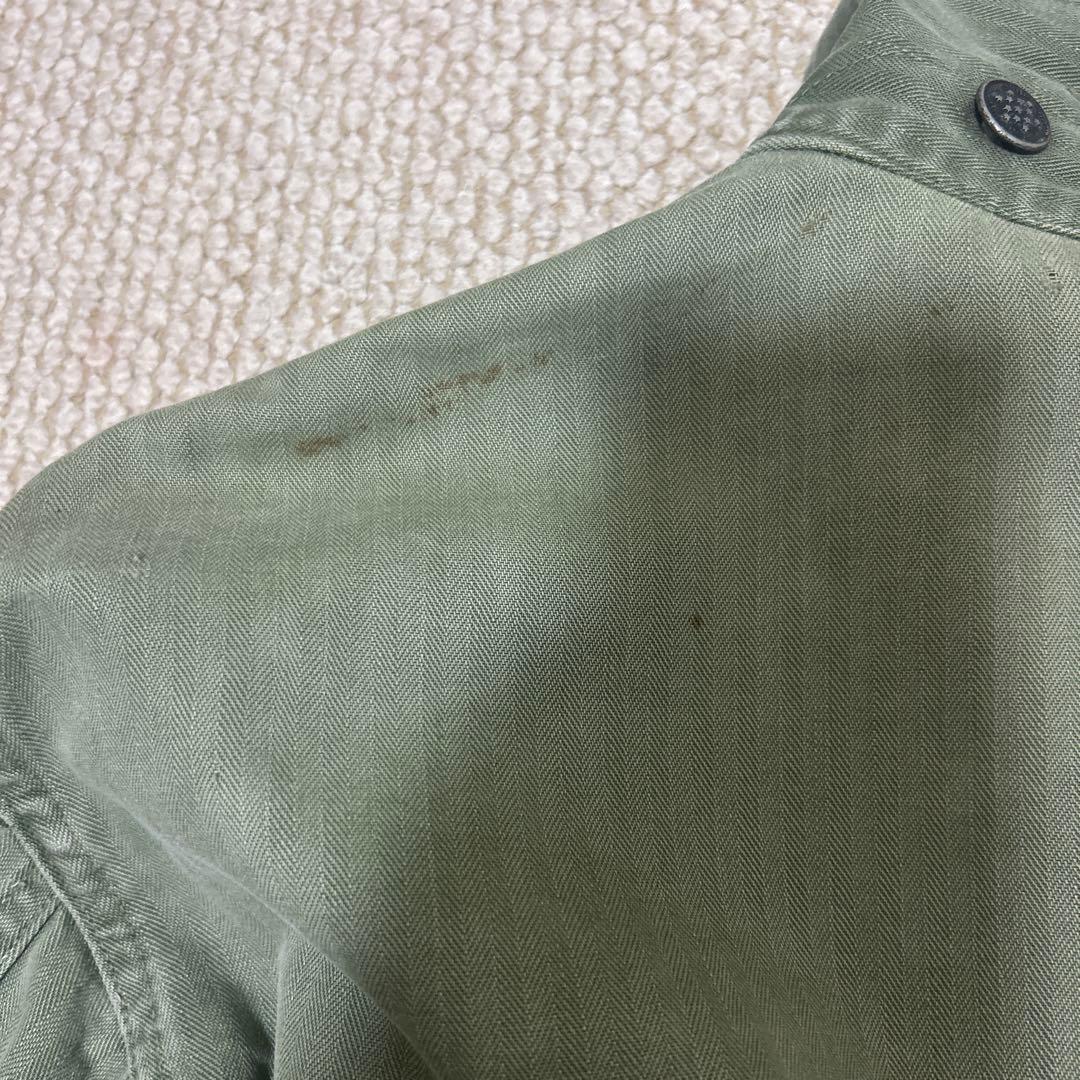 40s m43 HBTヘリンボーン　13スターボタン